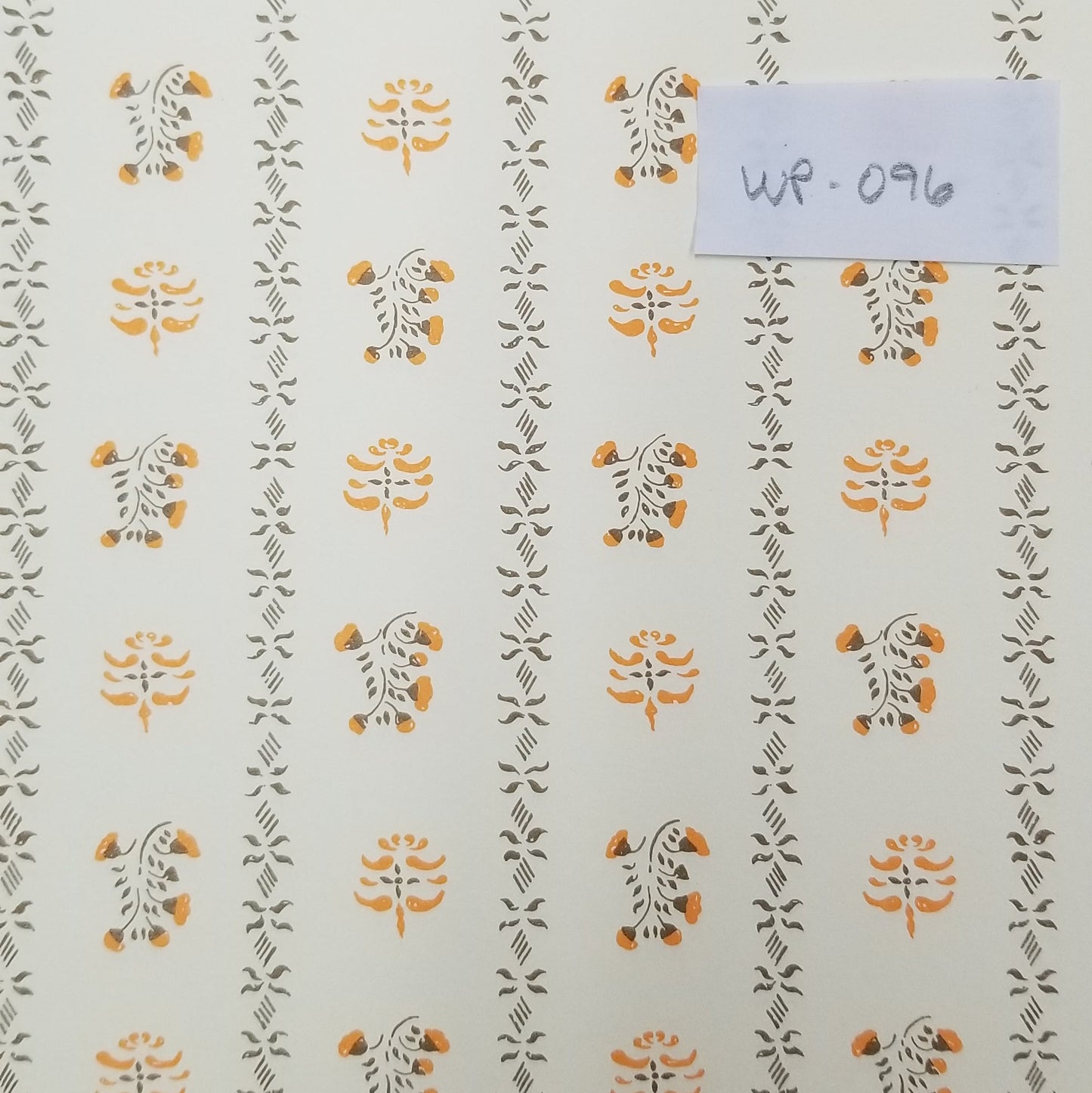 Stencil Floral in Brown by MiniGraphics