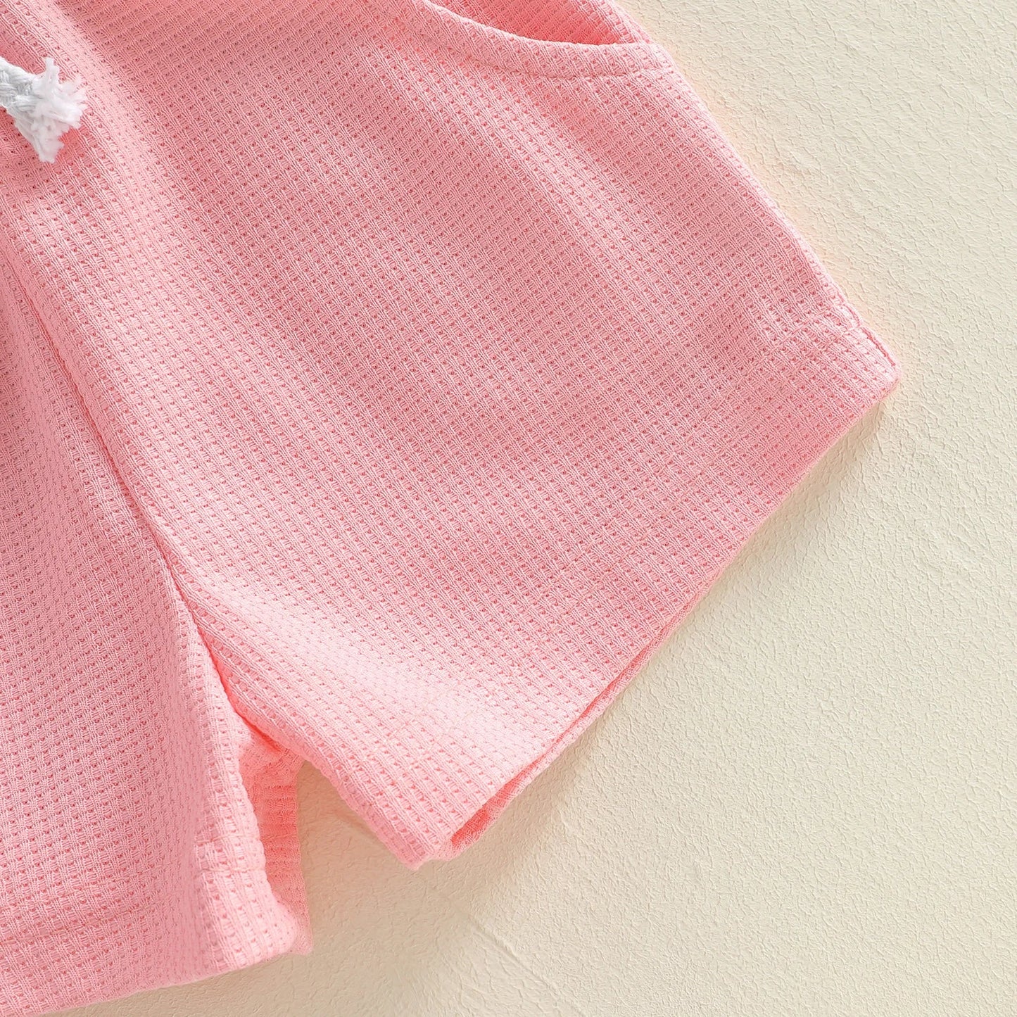LITTLE BUNDLE OF LOVE Waffle Knit Outfit