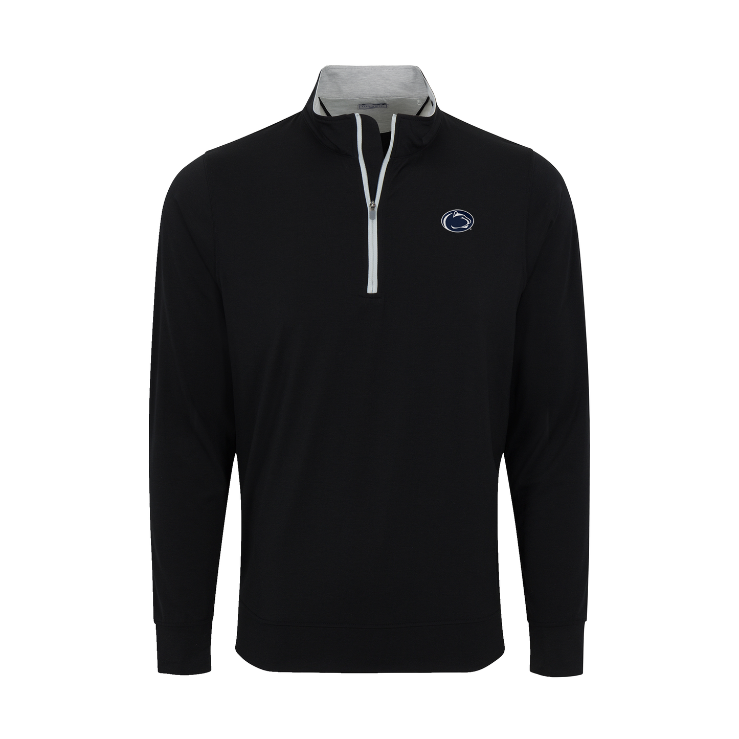 Penn State DriRelease® Performance Pullover Black with Light Grey Trim