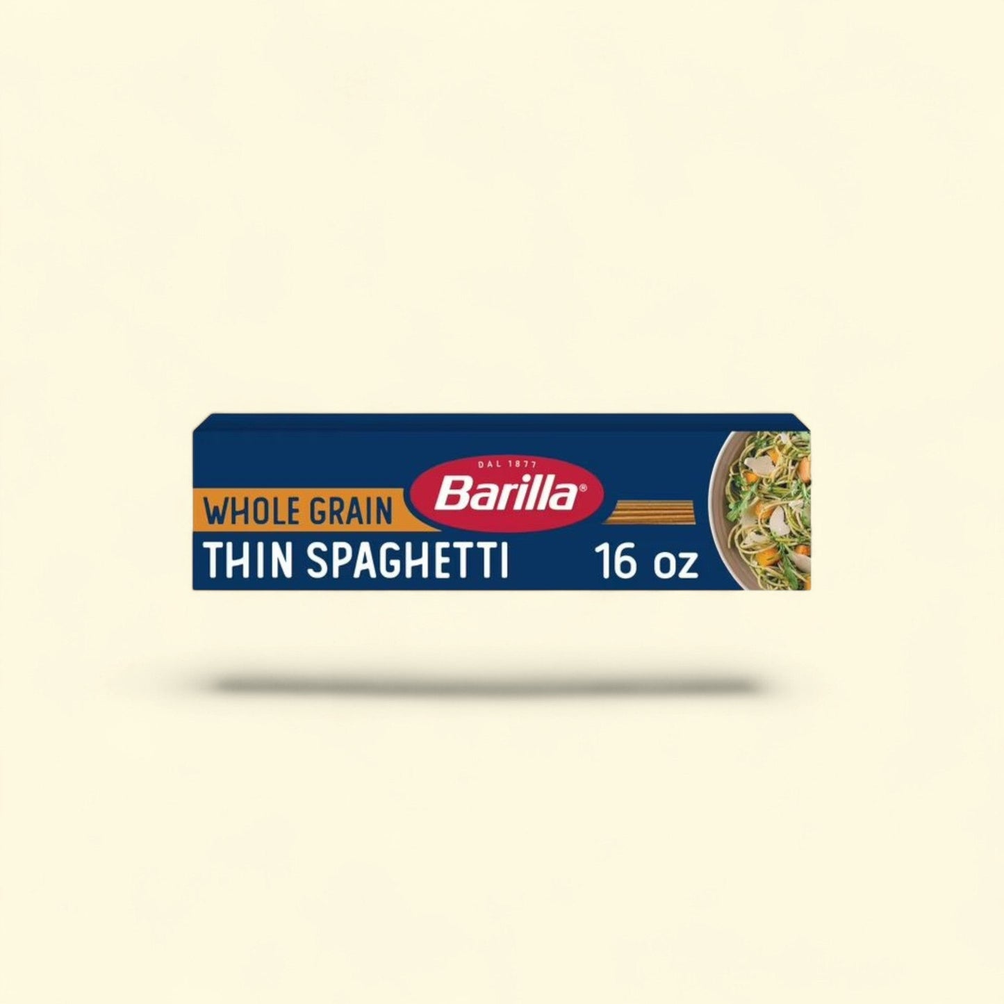 Barilla Classic Whole Grain Pasta, Thin Spaghetti Noodles, 16 oz