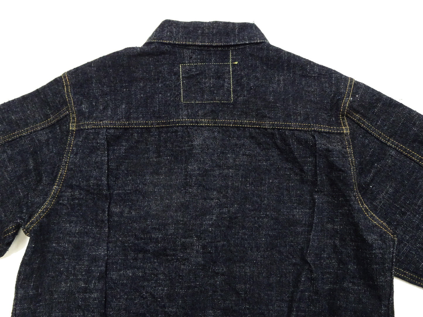 Studio D'Artisan Men's Type I Denim Jacket - 15oz Selvedge Denim Toyoda GL3 Woven, Made in Japan (SDA SD-4101 One-Wash)