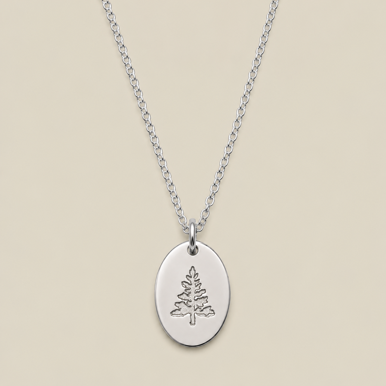 Mini Oval Necklace