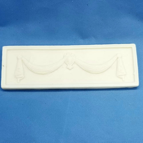 Architectural Decorative Panel - Swag - 1/12 Scale Miniature