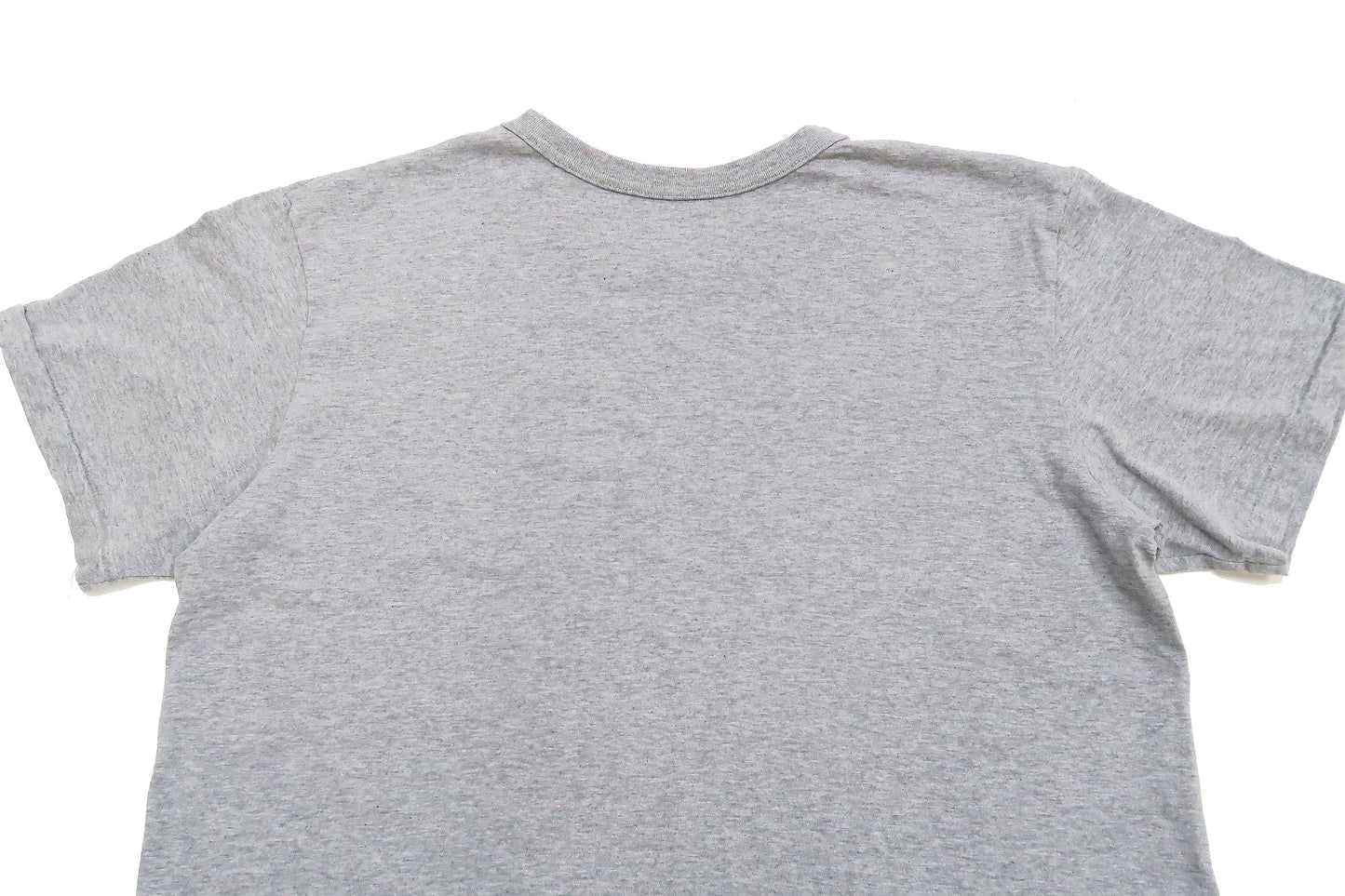 Pherrows 2-Pack T-shirts Men's Pack of two T-shirts Plain Solid Color Lightweight Short Sleeve Loopwheel Tee Pherrow's 2PACK-TEE Heather-Gray