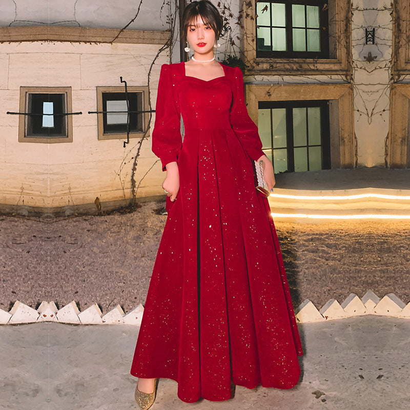 Evening Gown For Banquetselegant And Sophisticated
