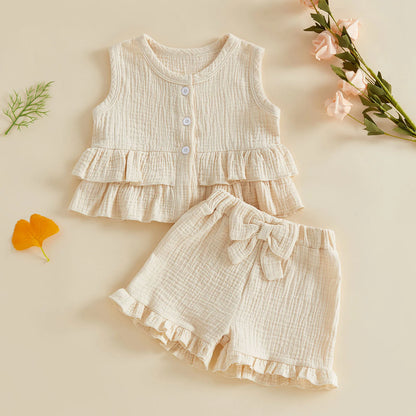 ZOEY Ruffle Bowtie Outfit