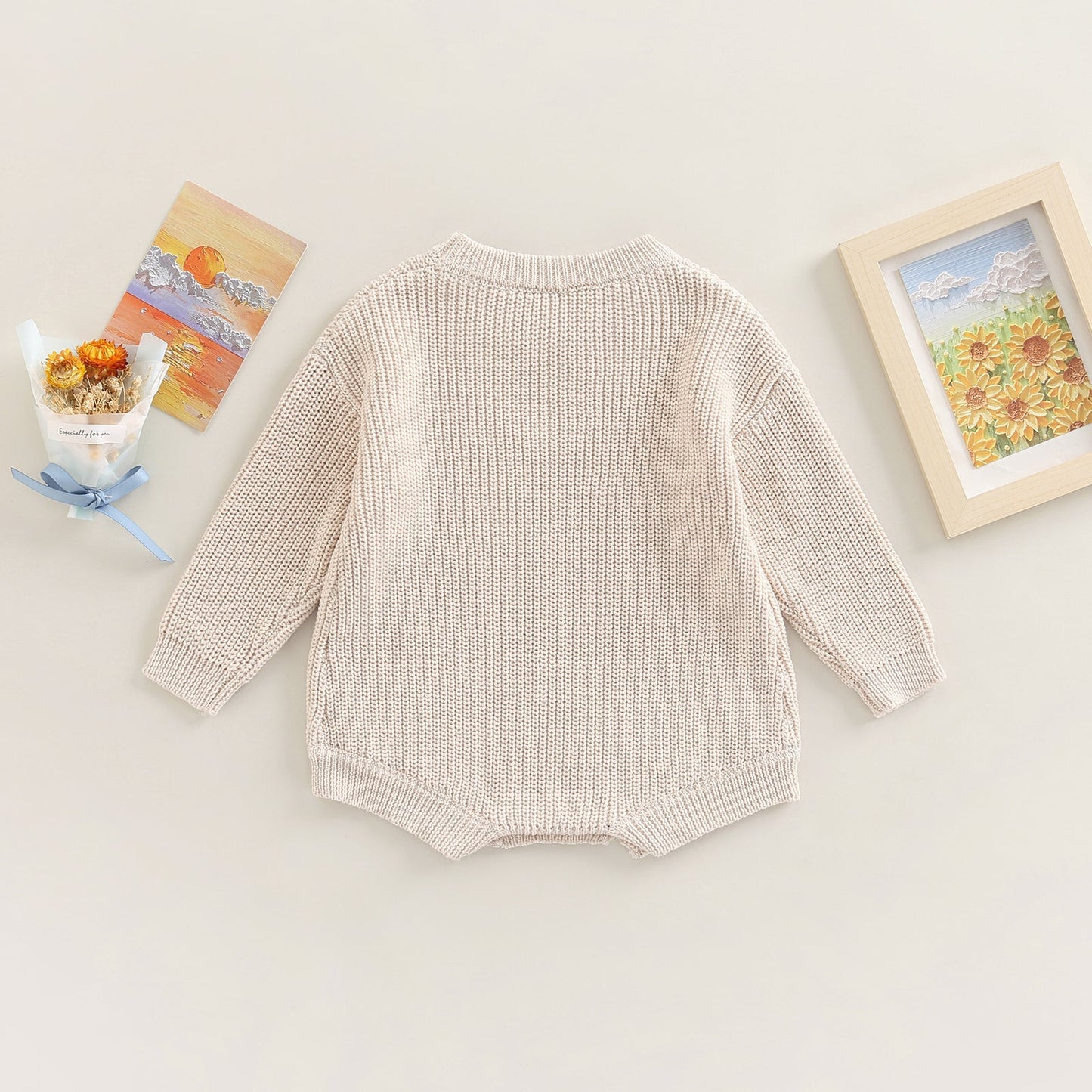 COZY Knitted Romper