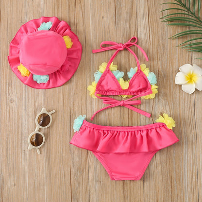 ALOHA Bikini with Sun Hat