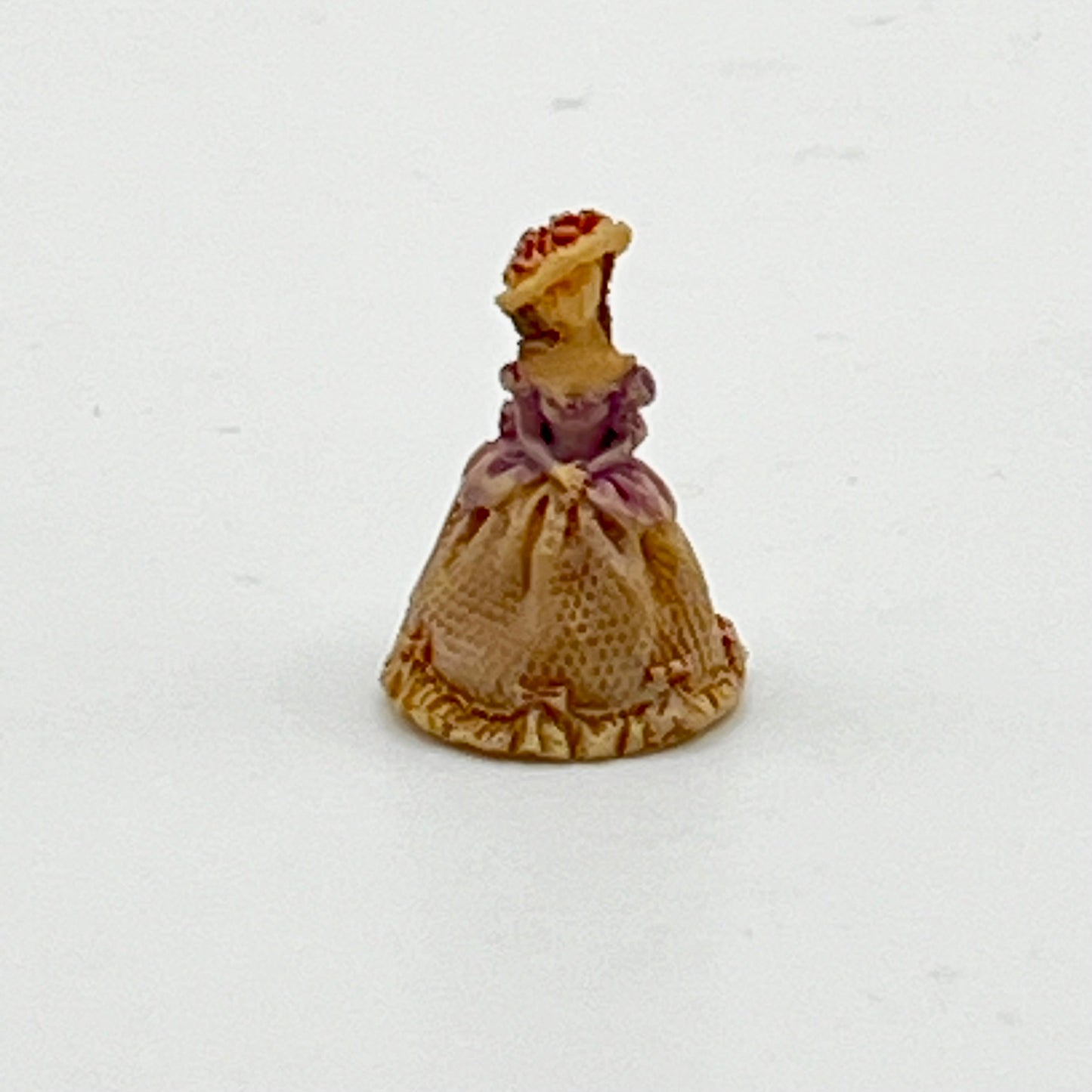Lady in Ballgown Statue - Lilac - Miniature