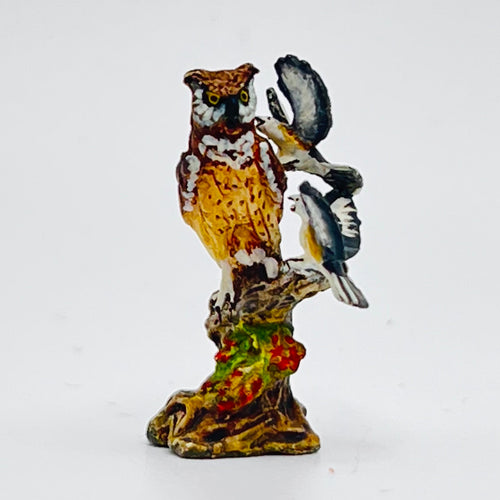 Owl Daylight Encounter by Robert Olszewski Figurine - 1/12 Scale