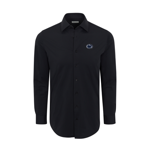 Penn State Apex Performance Dress Shirt Black