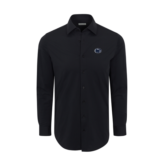 Penn State Apex Performance Dress Shirt Black