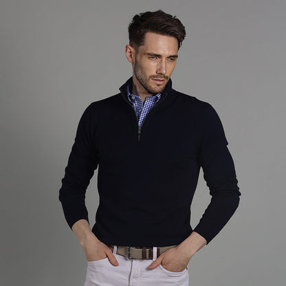 Oxford Button Down Collar Polo Blue Gingham