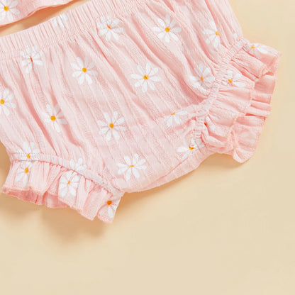 DAISY Ruffle Sleeve Outfit