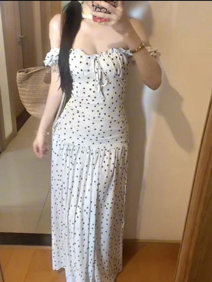 Y2k Sweet Polka Dot Dress