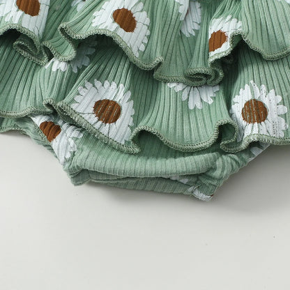 AUNTIE'S BESTIE Daisy Ruffle Outfit