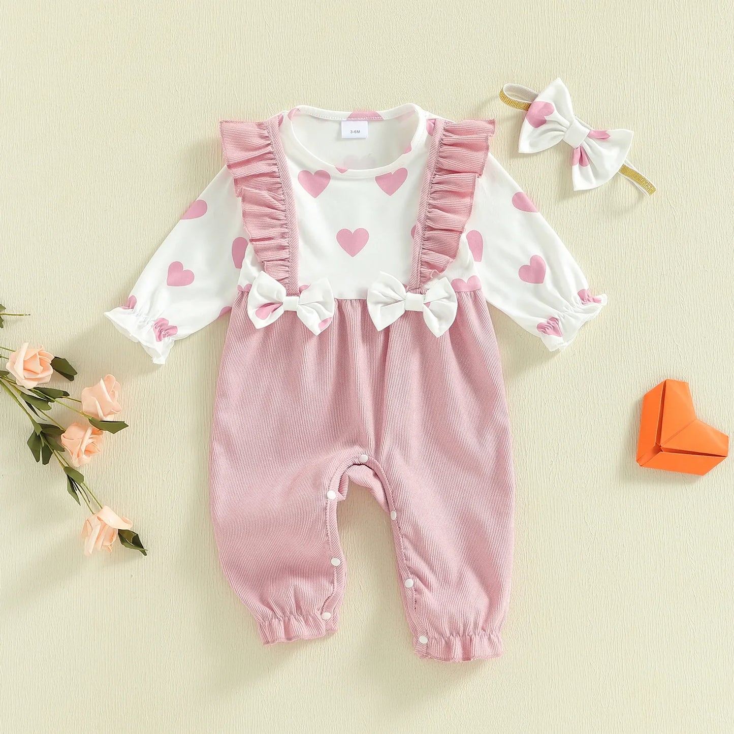 HEARTS Corduroy Jumpsuit
