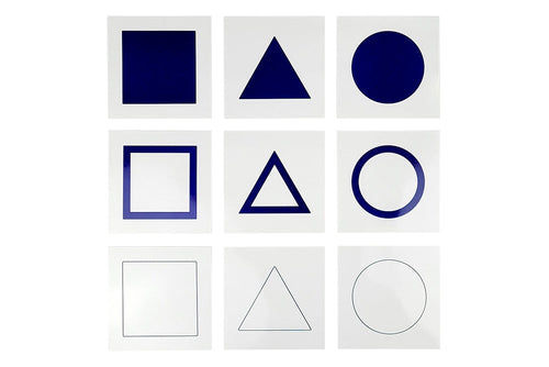 Cards for Geometric Demonstration Tray