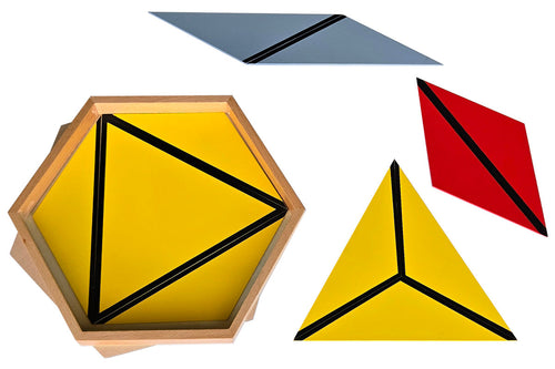 Constructive Triangles - Large Hexagonal Box