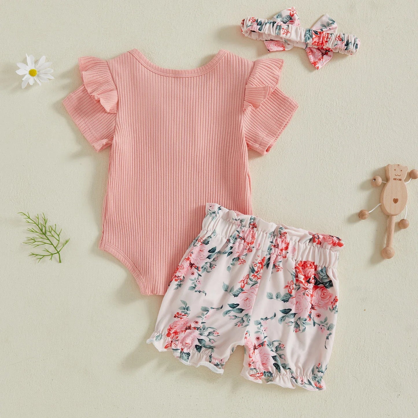 HIGHLAND CALF Bowtie Ruffle Outfit