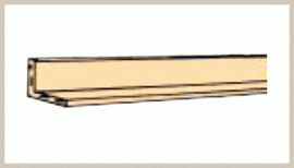 Basswood - Trim - 3/16" Angle - 316ANG