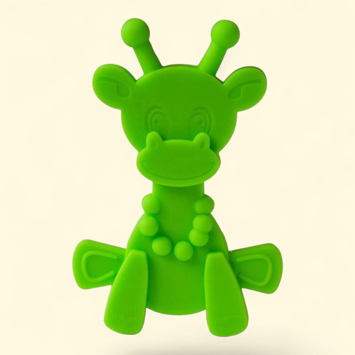 Bambeado Little bamBAM Giraffe Teether, Lime, 1 count