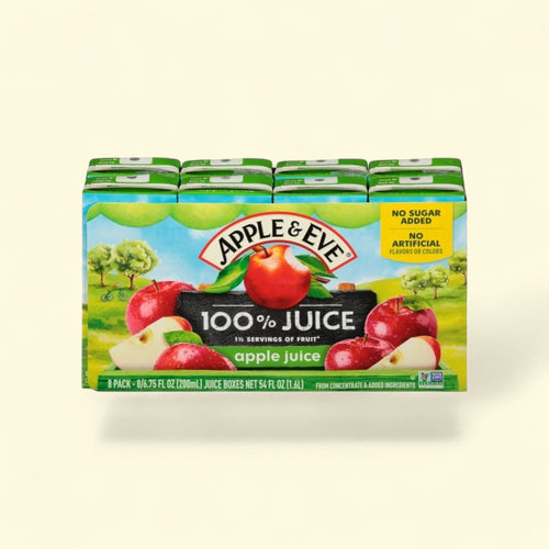 Apple & Eve 100% Apple Juice, 6.75 fl oz, 8 Count