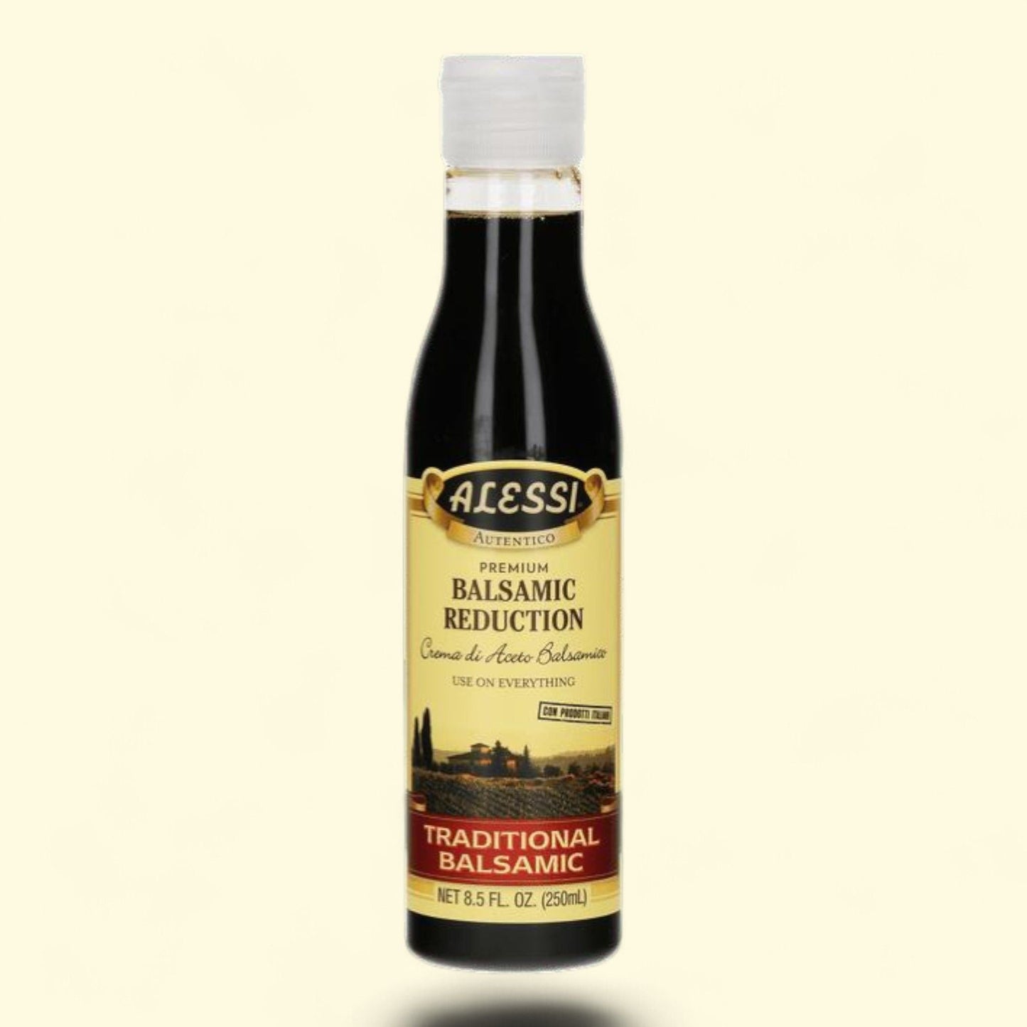 Alessi Balsamic Vinegar Reduction, Traditional Balsamic, 8.5 fl oz