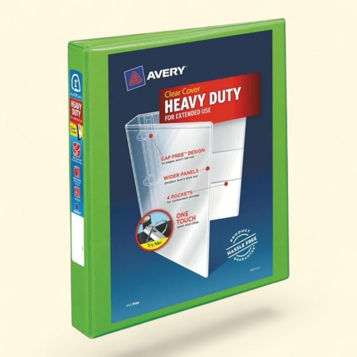 Avery Heavy-Duty View Binder, 1" Capacity, 11x8.5