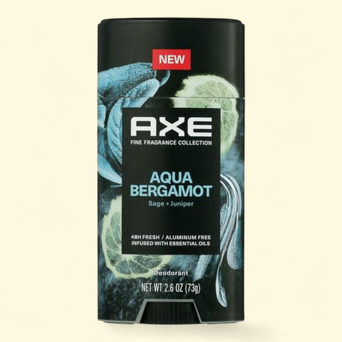 Axe Deodorant Stick, Aqua Bergamot, 2.6 oz