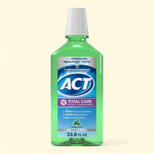 ACT Total Care Mouthwash, Fresh Mint, 33.8 fl. oz.
