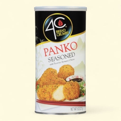 4C Japanese Style Seasoned Panko Bread Crumbs, 8 oz