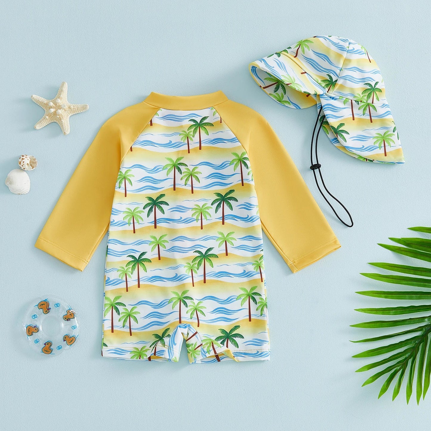 SUNNY DAYS Swimsuit with Sun Hat