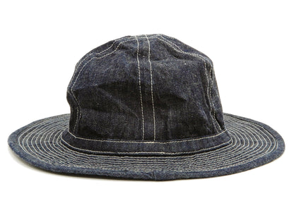 Buzz Rickson Daisy Mae Hat Men's Reproduction US Army Denim Boonie Hat BR01476 Denim-One-Wash