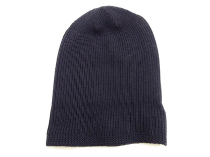 Buzz Rickson Men's U.S. Navy Watch Cap - 100% Wool Military Knit Hat - Made in Japan (BR02243 Navy Blue)