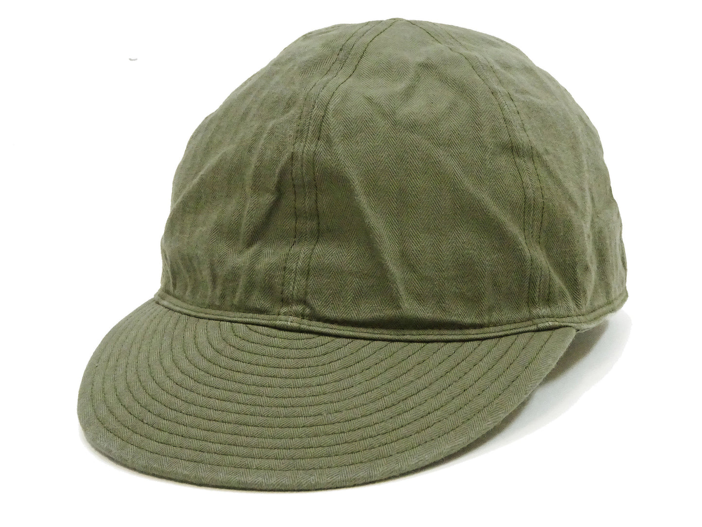 Buzz Rickson Men's Cap, Mechanic's, Summer, Type A-3 Military Hat BR02536 Olive