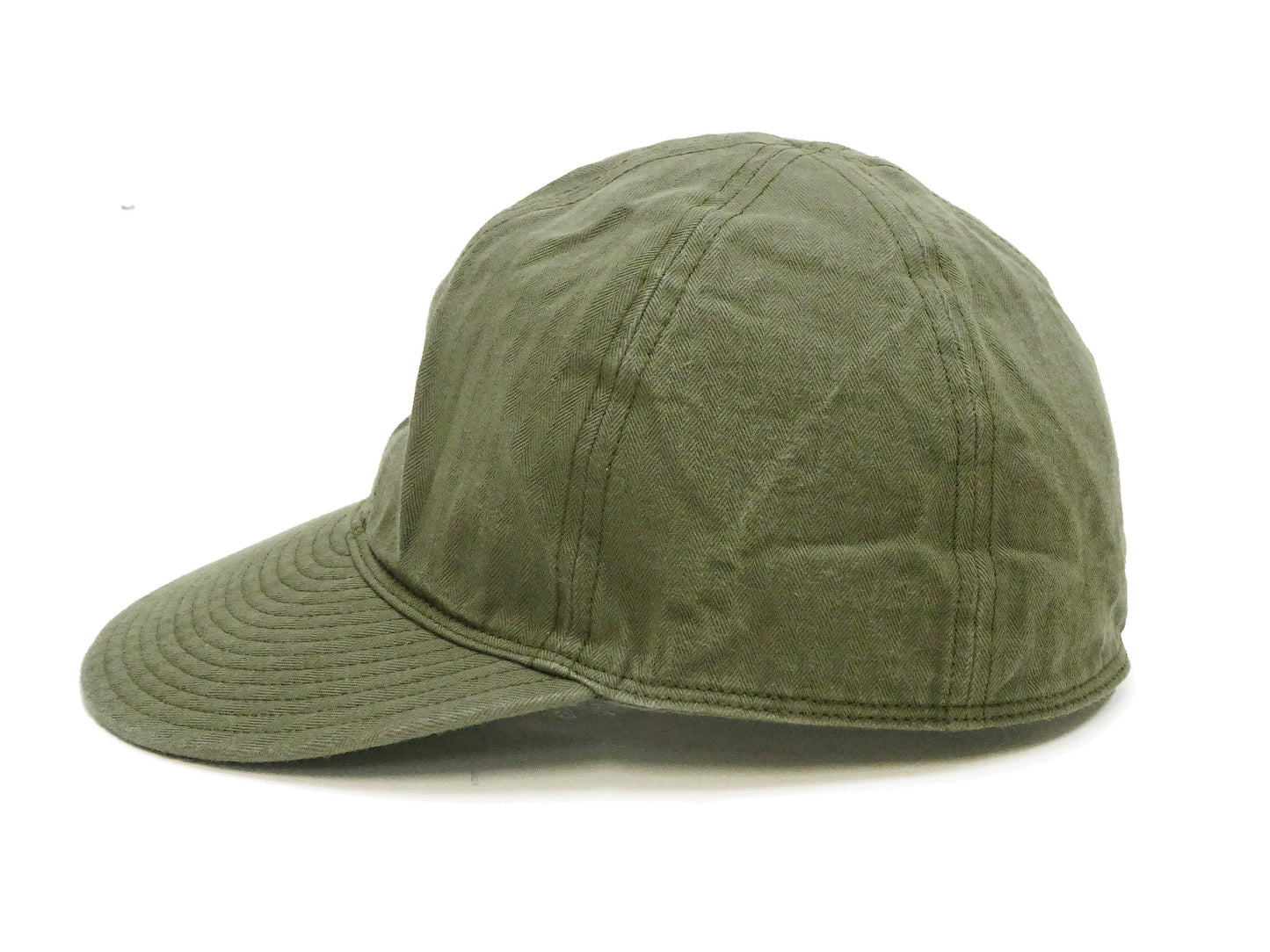 Buzz Rickson Men's Cap, Mechanic's, Summer, Type A-3 Military Hat BR02536 Olive
