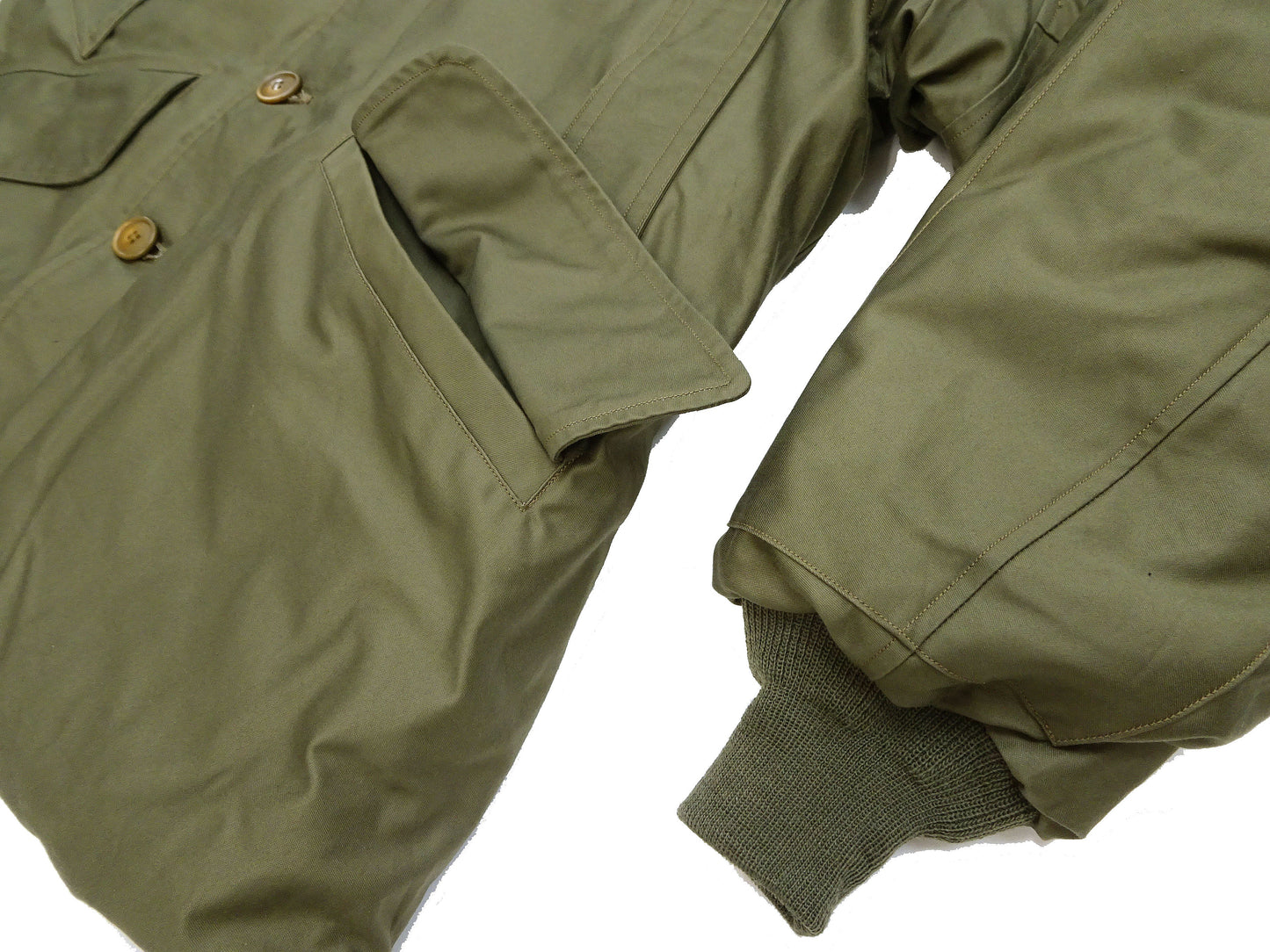 Buzz Rickson Type B-9 Flight Down Parka Men's B9 Hooded Down Jacket BR15538 Olive Drab