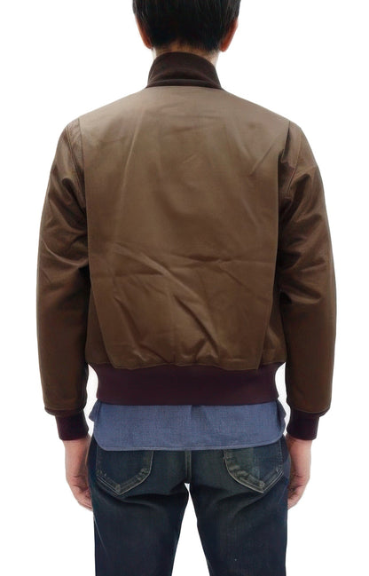 Buzz Rickson Tanker Jacket - Men's Reproduction of the U.S. Army's Rare Brown Version BR15760