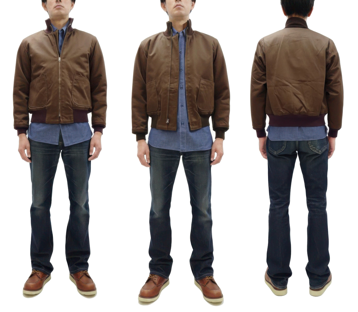 Buzz Rickson Tanker Jacket - Men's Reproduction of the U.S. Army's Rare Brown Version BR15760
