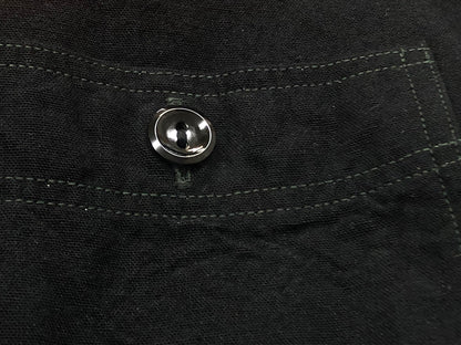 Buzz Rickson Shirt Men's William Gibson Plain Long Sleeve Chambray Shirt BR29143 Black