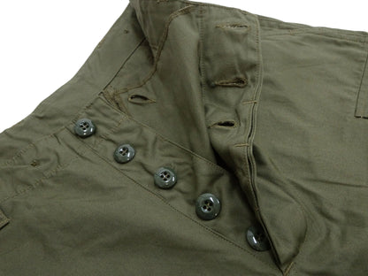 Buzz Rickson Men's Cargo Shorts - Reproduction of Civilian Reinterpretation of U.S. Army Vietnam Tropical Jungle Fatigue Trousers BR52550 Olive