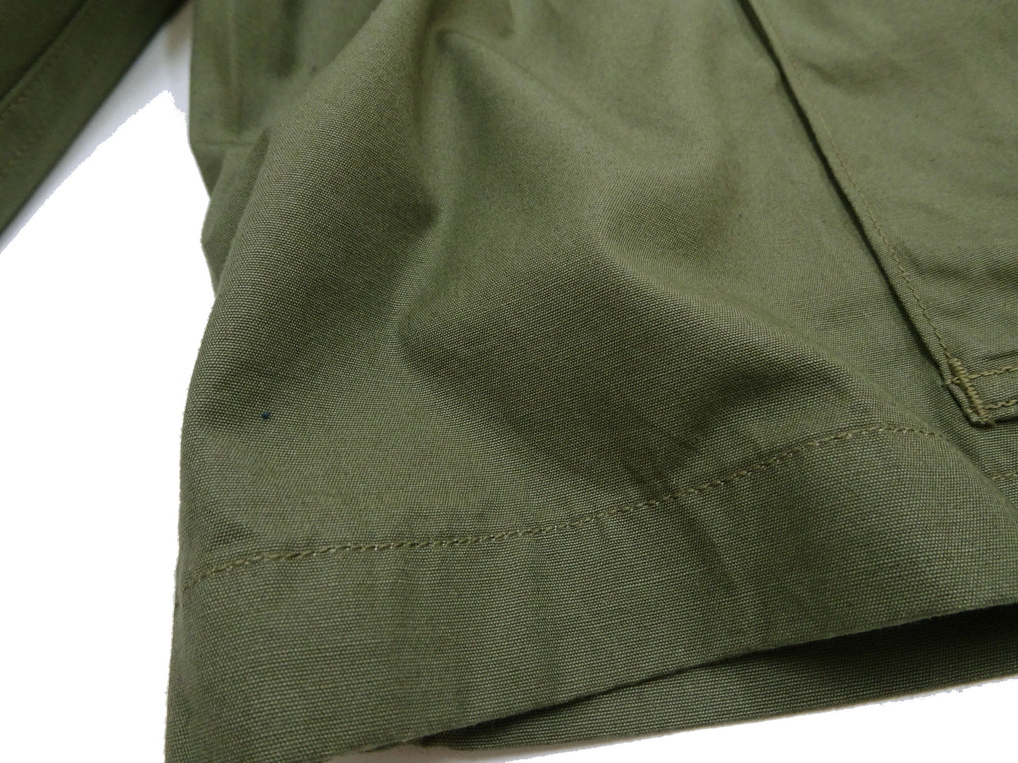 Buzz Rickson Men's Cargo Shorts - Reproduction of Civilian Reinterpretation of U.S. Army Vietnam Tropical Jungle Fatigue Trousers BR52550 Olive
