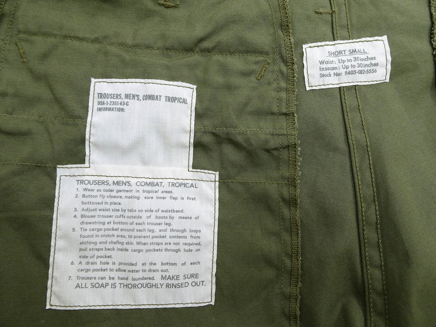 Buzz Rickson Men's Cargo Shorts - Reproduction of Civilian Reinterpretation of U.S. Army Vietnam Tropical Jungle Fatigue Trousers BR52550 Olive