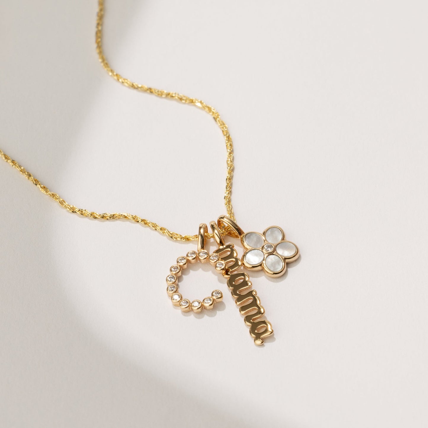 CZ Poppy Initial Z Charm