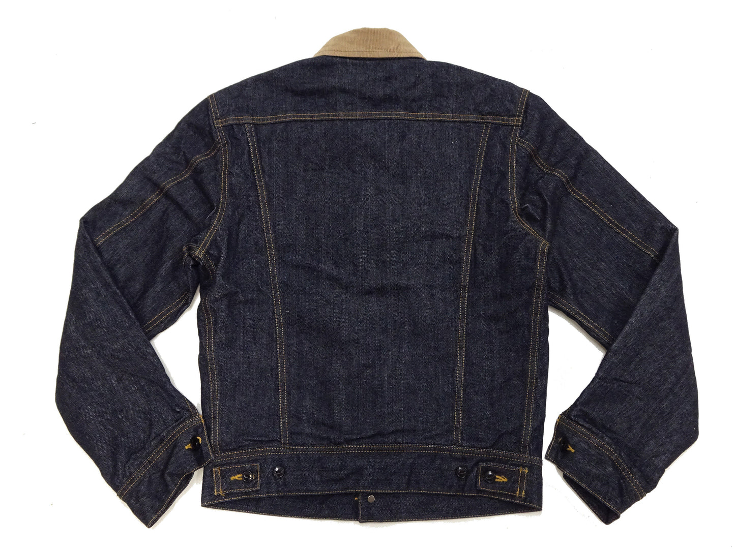 Studio D'Artisan Men's Blanket-Lined Denim Western Jacket - 14oz Left-Hand Twill, Inspired by Lee 101 Storm Rider, Modern Slim Fit, Made in Japan (SDA D4187)