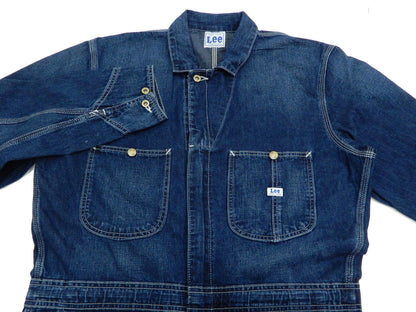 Lee Coverall Men's Reproduction of Union-All Long Sleeve Unlined Coveralls LM7213 LM7213-136 Fade-Denim