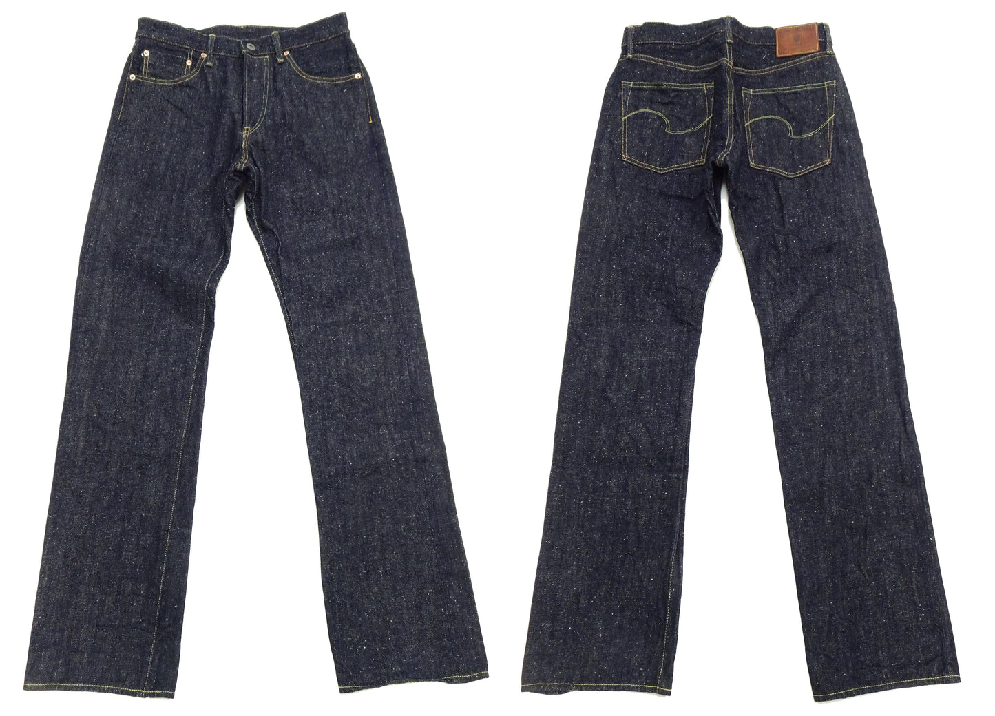 ONI Denim 13.7oz Neppy Selvedge Jeans Made in Japan - Men's Regular Straight Fit - ONI288-13.7NEP One-Wash Indigo