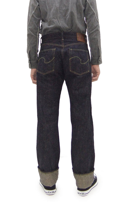 ONI Denim 13.7oz Neppy Selvedge Jeans Made in Japan - Men's Regular Straight Fit - ONI288-13.7NEP One-Wash Indigo
