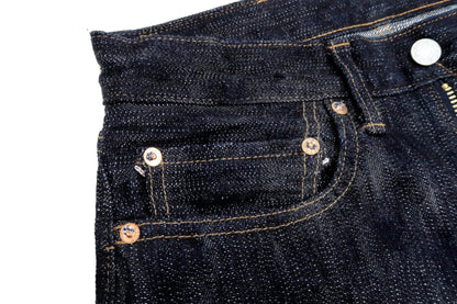 Kojima Genes Jeans Men's 19oz Selvedge Slub Denim Regular Fit Zipper-Fly Straight rnb1000rz RNB-1000RZ